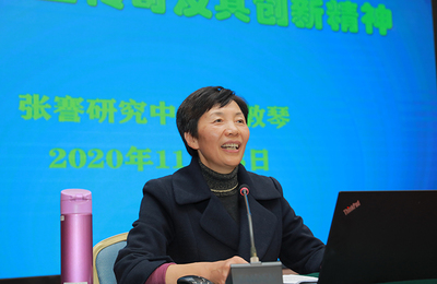 王敦琴教授于安惠開講 張謇的實業創業與創新精神探析